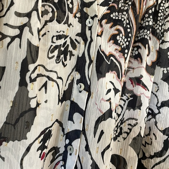 ZARA Long Sleeve Blouse - Picture 5 of 9